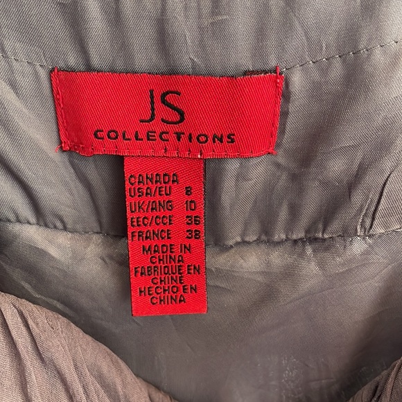 Beautiful Silk gown, size 8 - Picture 10 of 11